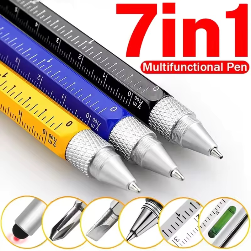 Writing Tools - قلم متعدد الوظائف 7 في 1،