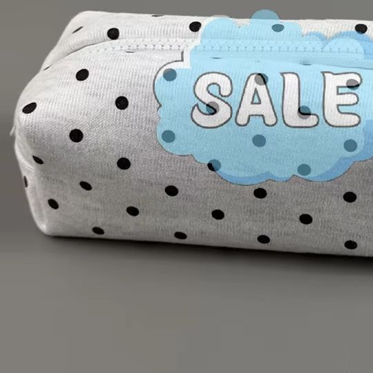 ∘ حقيبة أقلام بتصميم منقط لطيف - مراجعة Aesthetic Large Pencil Case Pouch وسعره