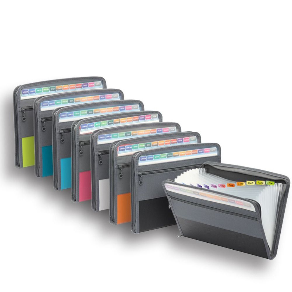 منظم ملفات قابل للتوسيع من الب - مراجعة Expandable Accordion File Folder 13 Pockets وسعره