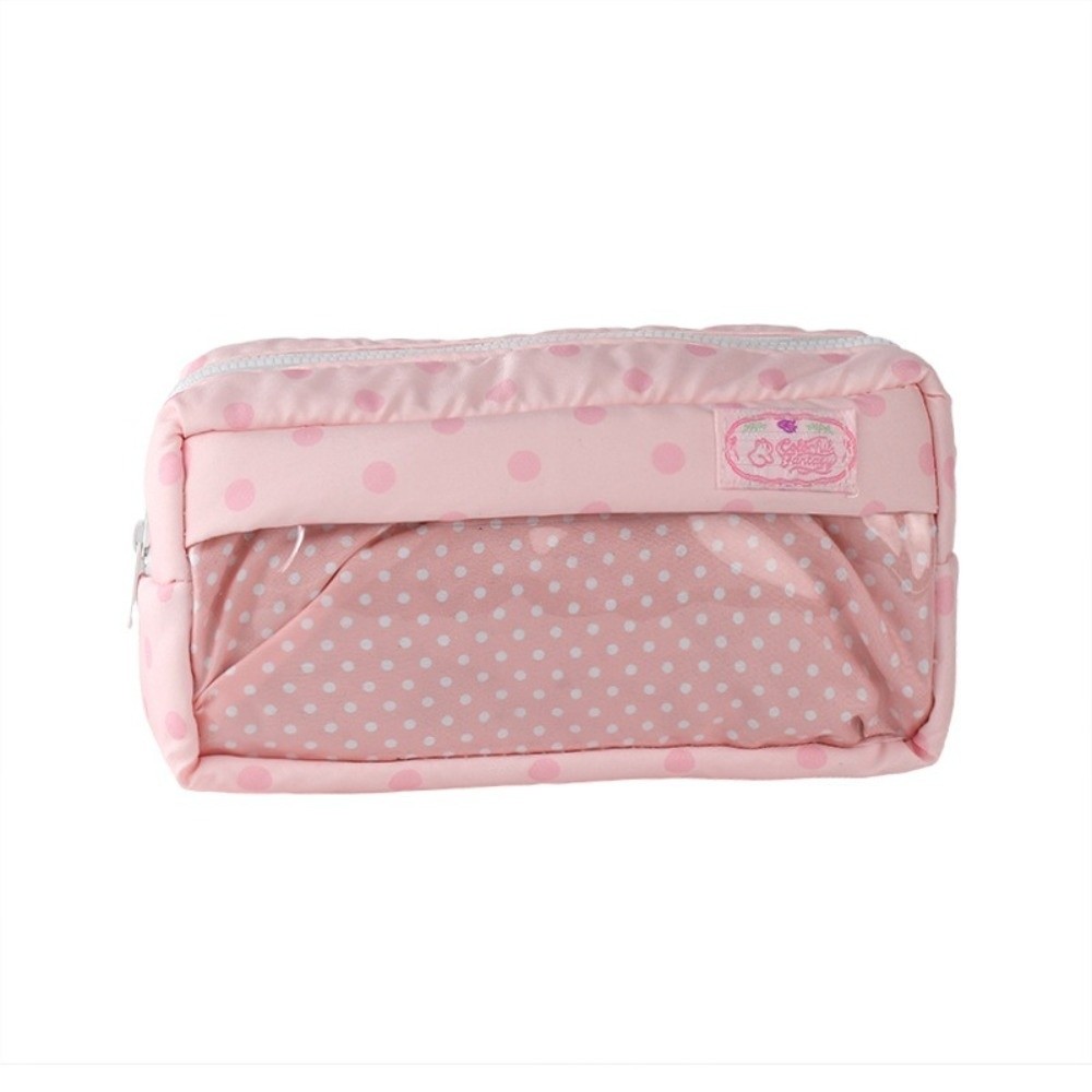 حافظة أقلام رصاص بتصميم منقط ج - مراجعة Aesthetic Large Pencil Case Pouch وسعره