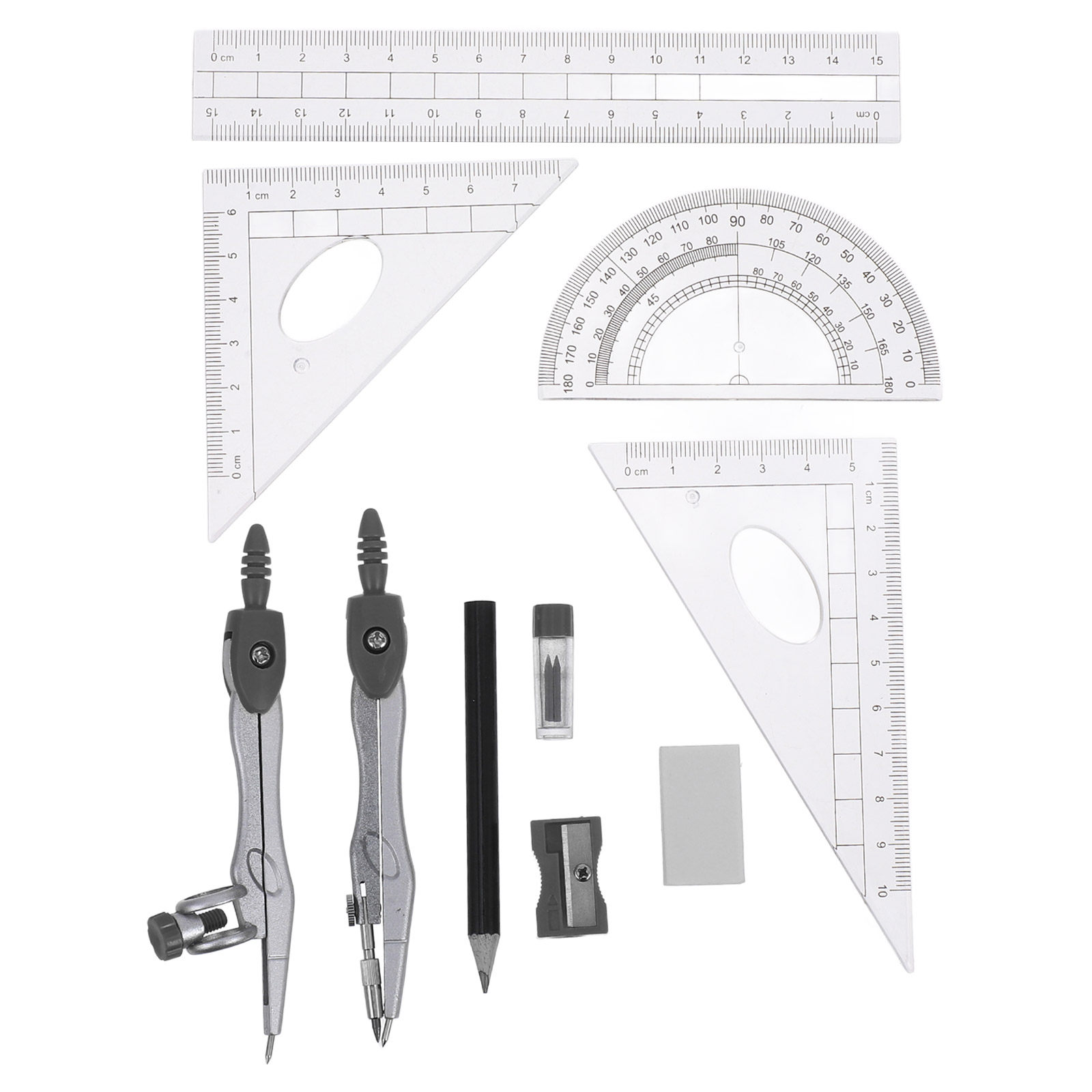 مجموعة أدوات رسم هندسي تتضمن م - مراجعة Math Geometry Set With Compass وسعره