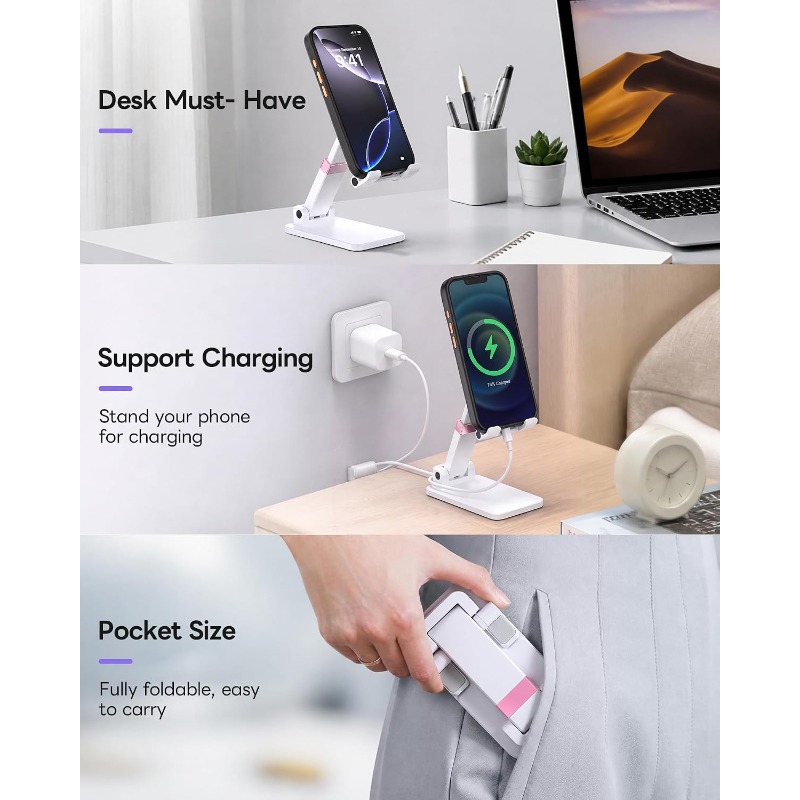 حامل هاتف خلوي لطيف، مناسب لهو - مراجعة Desk Accessories وسعره