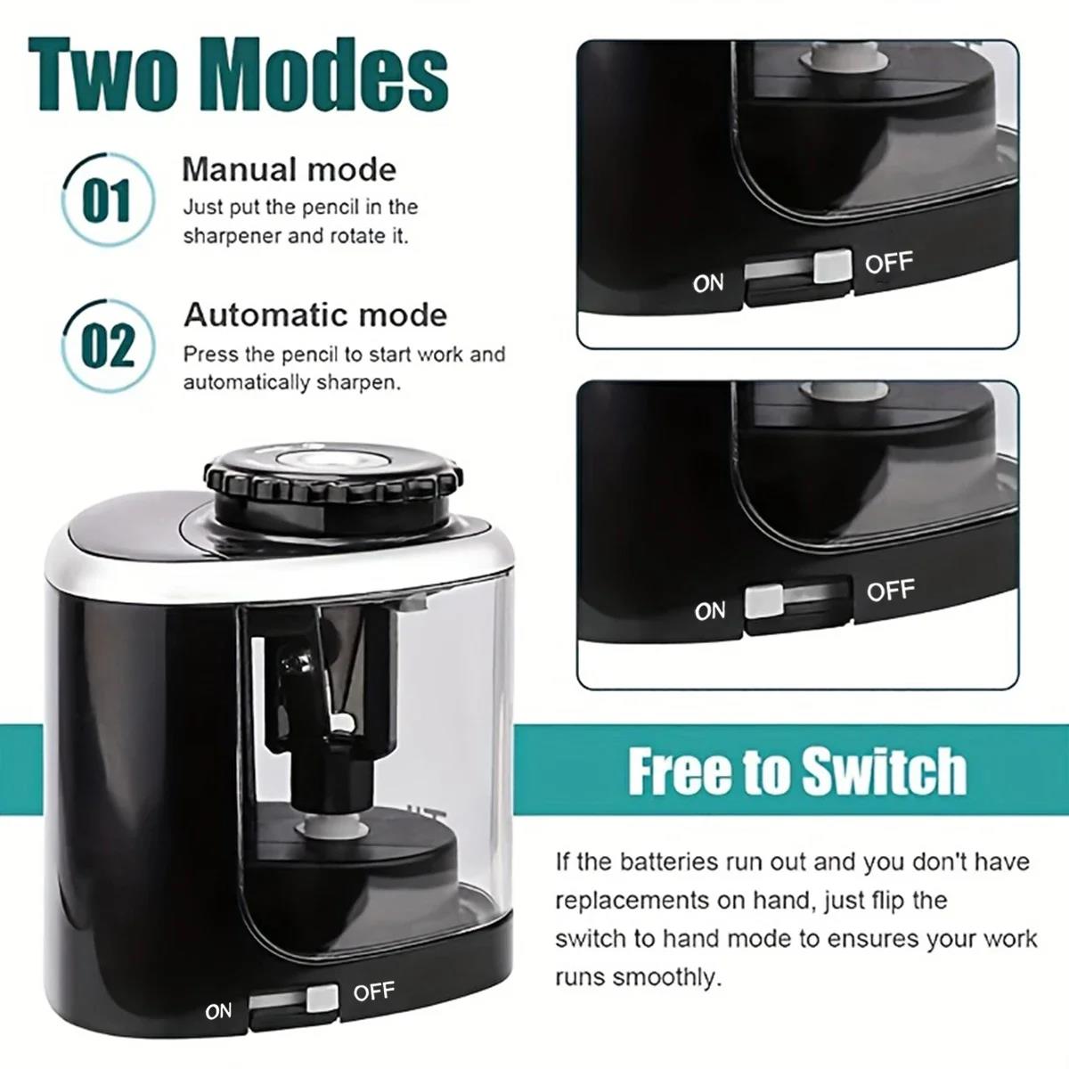 مبراة أقلام أوتوماتيكية كهربائ - مراجعة Electric Pencil Sharpener Usb وسعره